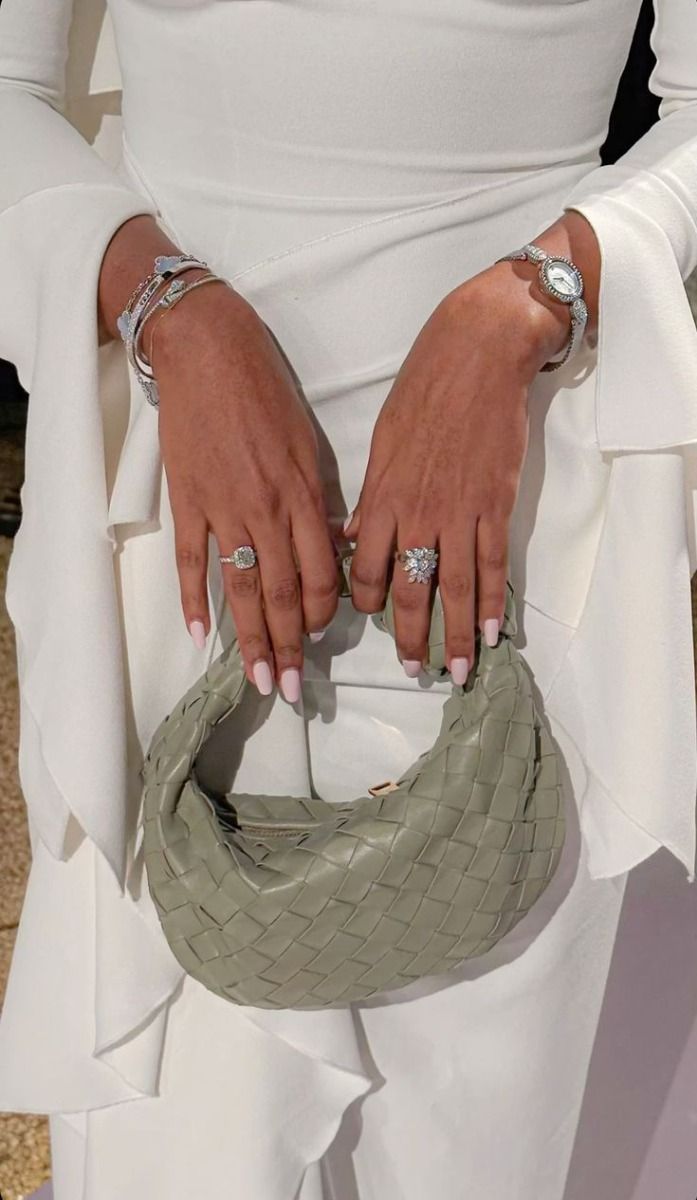 Avery | Woven Mini Shoulder Bag Faux Leather